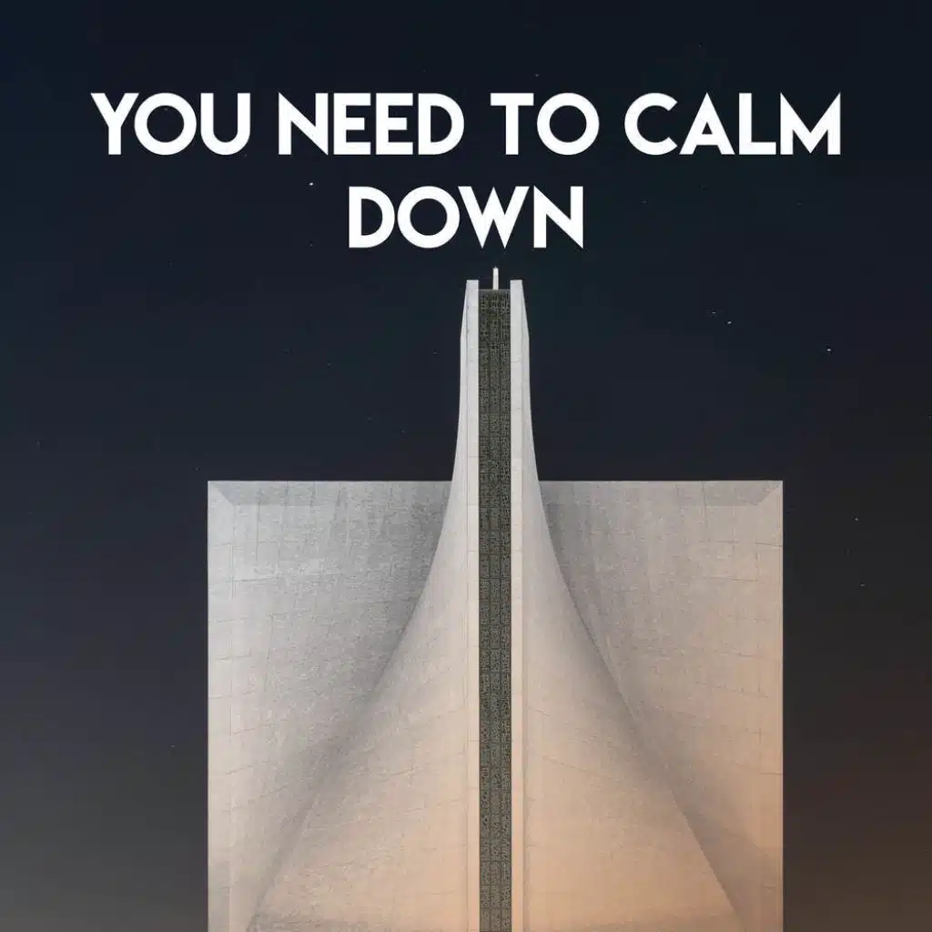 You Need to Calm Down