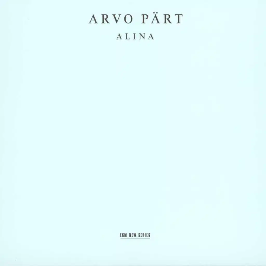 Arvo Pärt: Alina