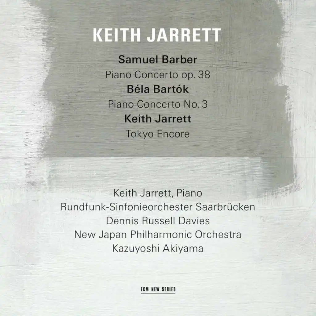 Bartók: Piano Concerto No. 3, Sz. 119 - 2. Adagio religioso (Live At Kan-i Hoken Hall, Tokyo / 1985)