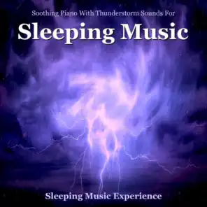 Calm Piano With Thunderstorm Sounds for Sleep (feat. Deep Sleep Music Collective)