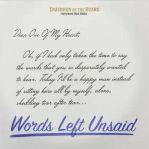 Words Left Unsaid (feat. Ken Knox)
