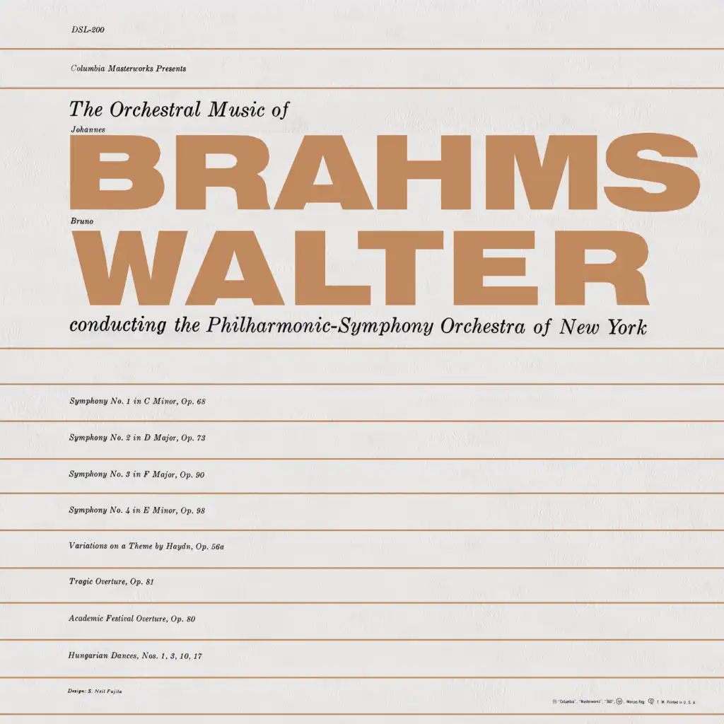 Brahms: Orchestral Music (Remastered)