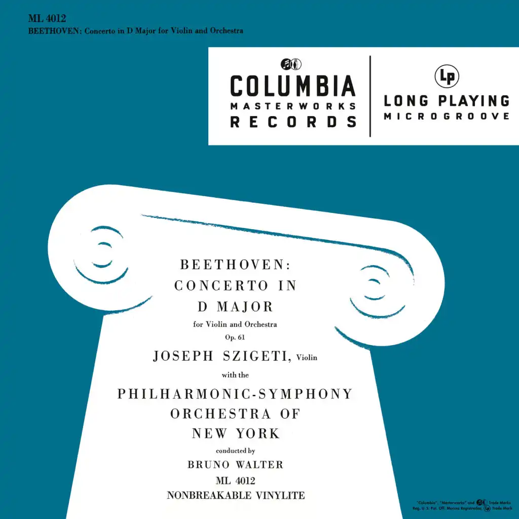 Beethoven: Violin Concerto, Op. 61