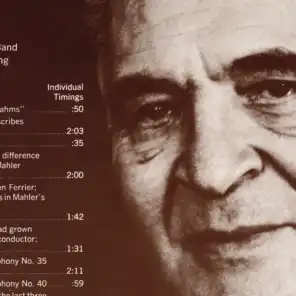 Bruno Walter - 77th Birthday Celebration: "I am going to introduce some of my records"