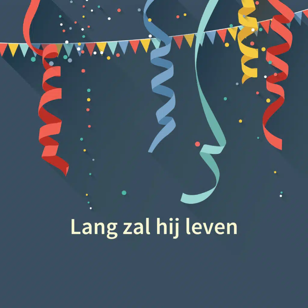 Lang zal hij leven
