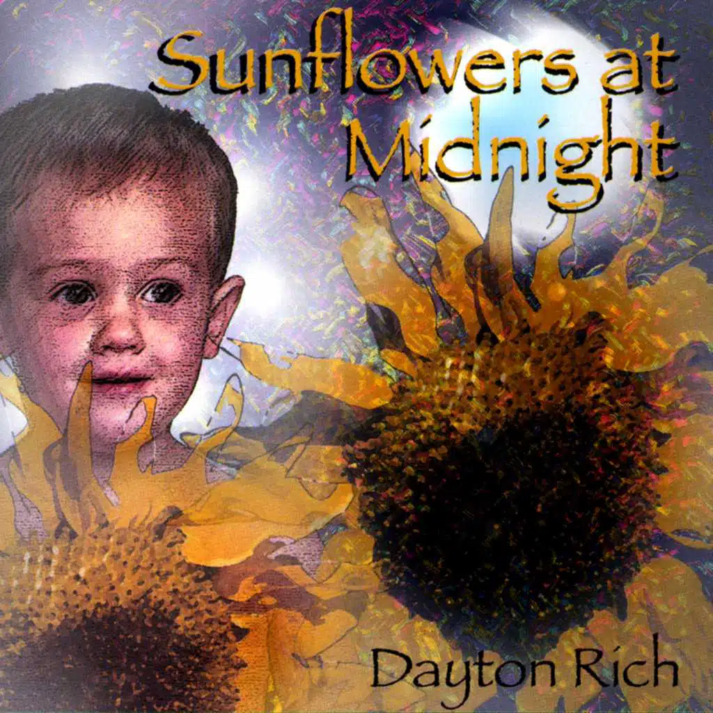 Sunflowers at Midnight