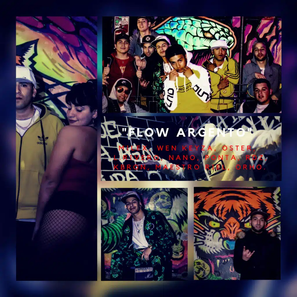 Flow Argento (feat. Wen keyza, Oster, Lrivero, Nano, Ponta, Rdz, Kbron, Maestro Riel & Orho)