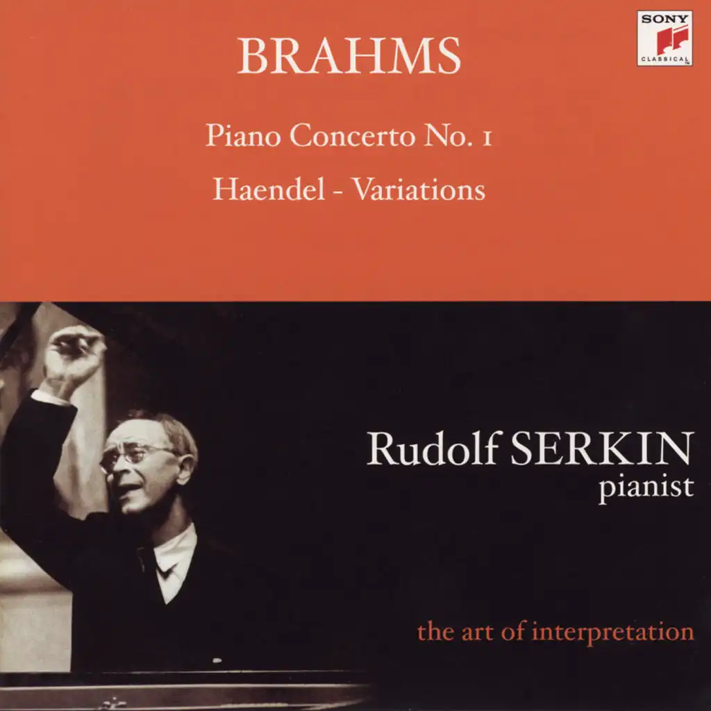 Brahms: Piano Concerto No. 1, Op. 15 & Handel Variations, Op. 24