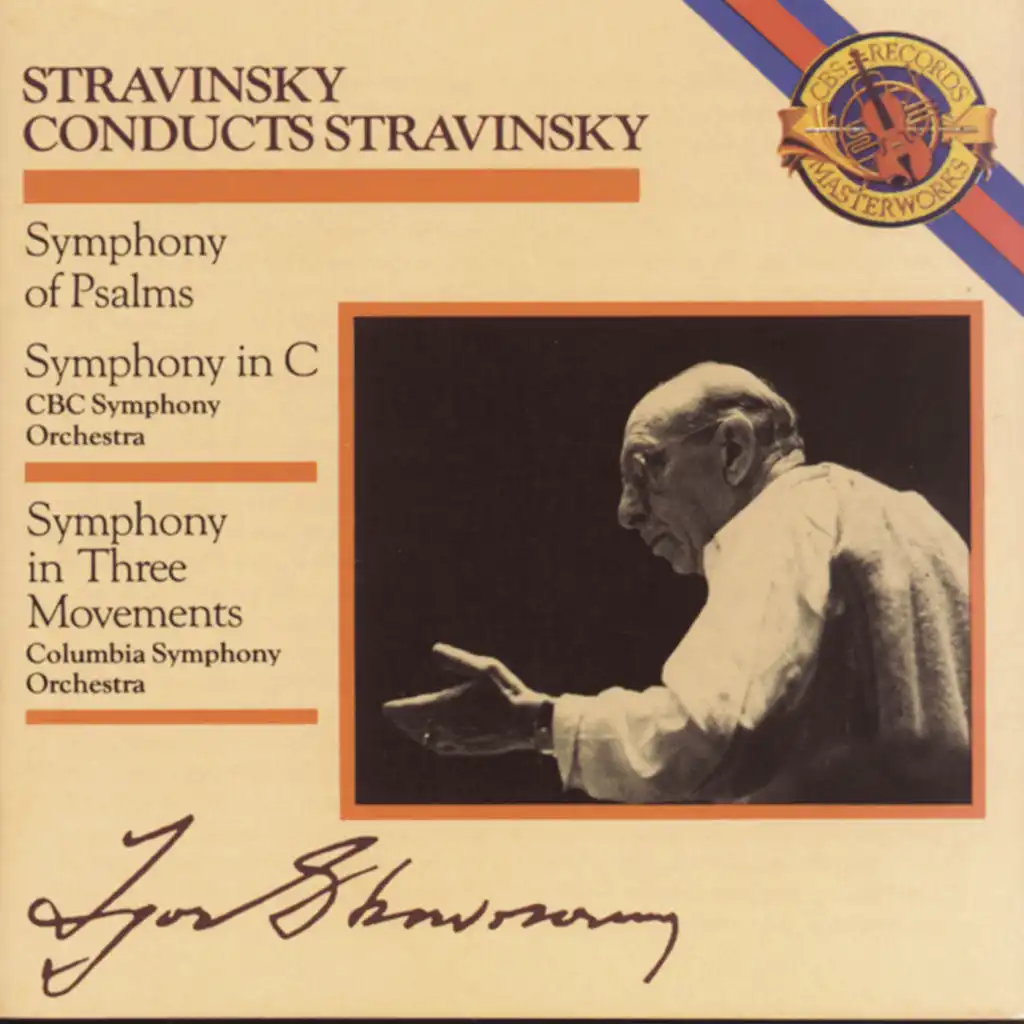 Stravinsky: Symphony of Psalms, Symphony in C Major & Symphony in 3 Movements