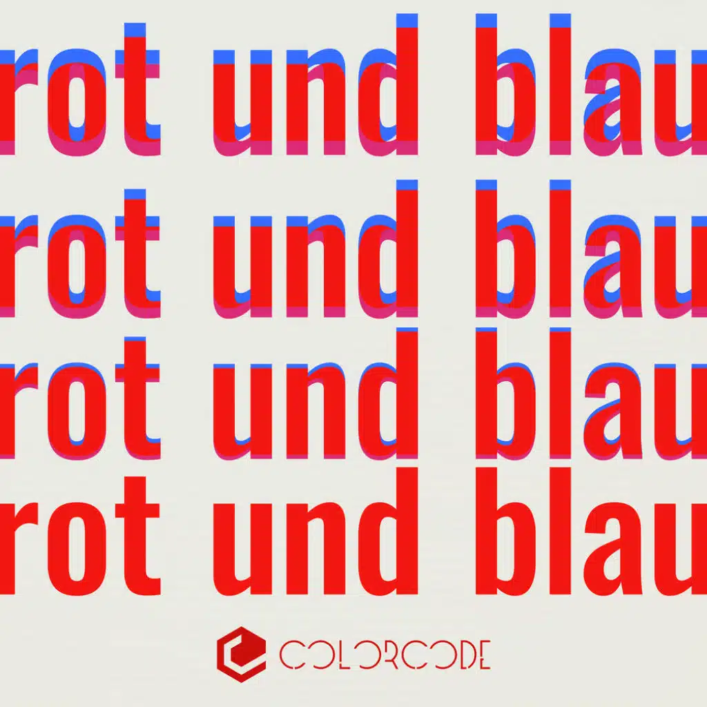 Rot und Blau