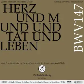 Jakob Pilgram, Chor der J.S. Bach-Stiftung, Orchester der J.S. Bach-Stiftung & Rudolf Lutz