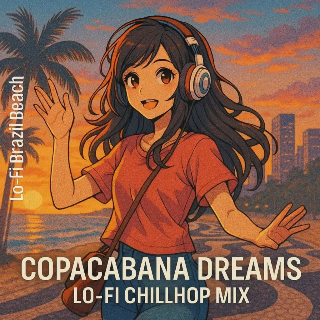 LoFi Brazil Beach - Ocean Breeze LoFi (Smooth Tropical Chillhop to